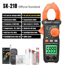 SNAKOL SK218 600A True-RMS AC/DC Clamp Meter