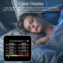9-in-1 Indoor Air Quality Monitor – CO₂, PM, HCHO & TVOC — image 3