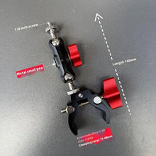 1 Set Photography Accessories Camera Metal Super Clamp With Double Ball Head Magic Arm For Monitor Light Mic Phone Mount