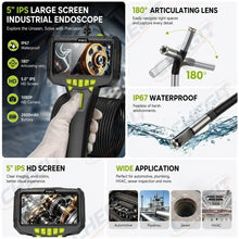 360° Steering 6 mm Industrial Endoscope Camera – 1 m, 2600mAh – product view 3