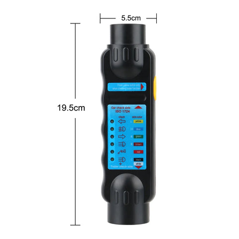 12V 7-Pin Trailer & Caravan Plug Circuit Tester