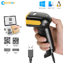 1680S USB 2D QR & Barcode Scanner for POS