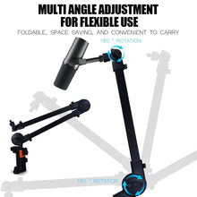 360° Adjustable Microphone Boom Arm Desk Mount – Non-RGB - 5