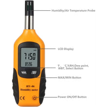 HT-86 Digital Psychrometer with Dew Point & Wet-Bulb — image 5