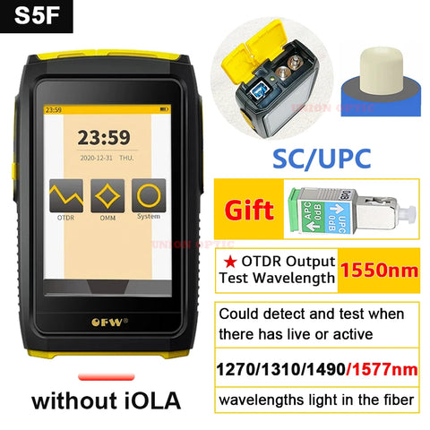 OFW Mini 1550nm Live-Fibre OTDR with OPM & VFL — image 1