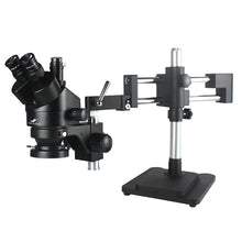 4K Trinocular Stereo Microscope – Double Boom Stand, 3.5X–90X — image 3