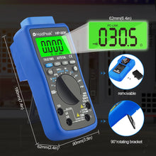 BTMETER Automotive Multimeter with RPM, Dwell & Temperature — image 4