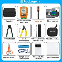 AUA-X5 FTTH Tool Kit with OPM & 10 mW VFL — image 1