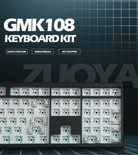 GMK108 Tri-Mode VIA/QMK Hot-Swap Barebone Keyboard – Black — image 2
