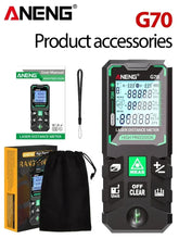 Laser Distance Meter ANENG Laser Tape Measure 40M/70M/100M/120M Laser Rangefinder Electronic Ruler Useful Measurement Test Tool