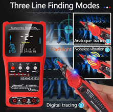 ET628PRO Network Cable Tester with PoE, VFL & Multimeter