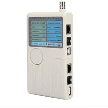 Multi Function 4 In 1 Network Cable Tester RJ45/RJ11/USB/BNC LAN Cable Cat5 Cat6 Wire Tester