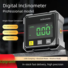 Magnetic Laser Inclinometer Digital Electronic Level Instrument Digital Angle Measuring Protractor Hand Tools For Woodworkin