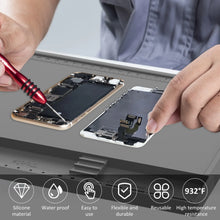 Heat-Resistant Magnetic Silicone Soldering & Repair Mat – Grey - 2