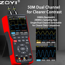 Oscilloscope Multimeter Signal Generator All-in-one Test Instrument 701/702S/703S Series 5MHz/10MHz/50MHz