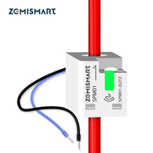 Zemismart Smart Energy Meter Zigbee Monitor Electric Sensor Measure Work with Tuya App Supports Homey and Smartthings