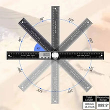 2 in 1 Digital Angle Detector Scale Suitable for Woodworking Measurement Tools High Accuracy Mutifunction Tools