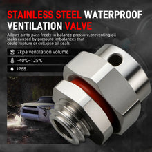 BEVINSEE Universal Differential Breather for Drivetrain Assemblies Differentials Transmission Transfer Case, Car Accessories