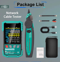 TOOLTOP 400 m PoE Network Cable Tester & Length Meter