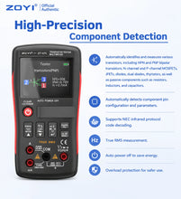 ZOYI ZT-XT1 Multimeter & Transistor Tester – image 1