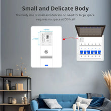 Zemismart Smart Energy Meter Zigbee Monitor Electric Sensor Measure Work with Tuya App Supports Homey and Smartthings
