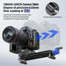 BFW-150A 150 mm Aluminium Camera Slider with Pan Base – image 3