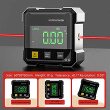 Digital Electronic Level Digital 360 Angle Fnder 4-sided Magnetic Inclinometer Protractor Precision Level Box Woodworking Tools