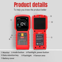UNI-T UT377C Pinless Moisture Meter for Wood & Building Materials – product view 5