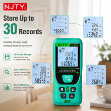 C-50/120 Green Laser Distance Meter 50/120M Rangefinder High Precision with LCD Display Digital Measuring Tool