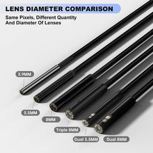 ENWOR 5 m Triple-Lens Wi-Fi Industrial Borescope Camera – 1080p – product view 4