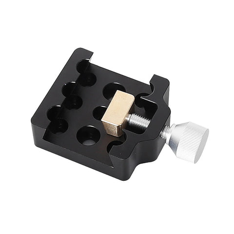 Black Dovetail Clamp Adapter for Telescope Finder & Guide Scopes — image 1