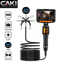 CAKI 346H 6 mm Two-Way Articulating Borescope – 4.3″ Display