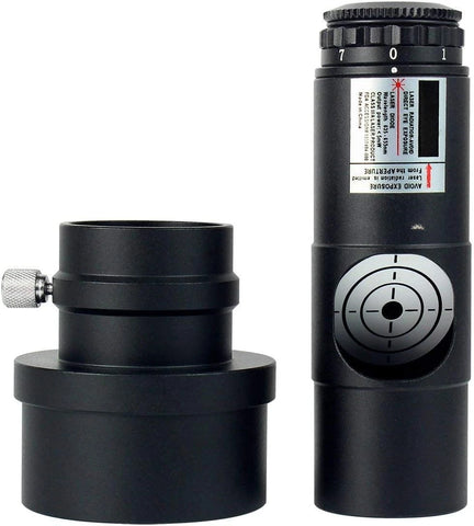 1.25-Inch Red-Dot Laser Collimator with 2-Inch Adapter — image 1