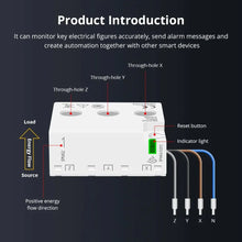 Smart Mini 63A Energy Monitor Kwh Power Consumption Measurement Meter Works with Tuya Supports Home Assistant via Zigbee2MQTT