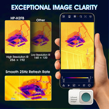 HoldPeak 256×192 USB-C Thermal Camera for Android – 25 Hz