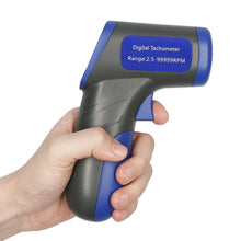 Digital Tachometer Laser Tachometer Handheld RPM Meter Speedmeter (2.5-99999RPM Measuring Range)