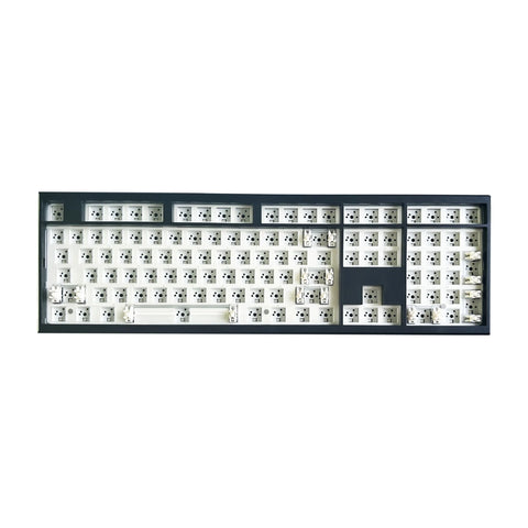 GMK108 Tri-Mode VIA/QMK Hot-Swap Barebone Keyboard – Black — image 1