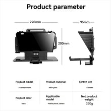 INABEZ F8 Universal Large-Screen Teleprompter – image 2