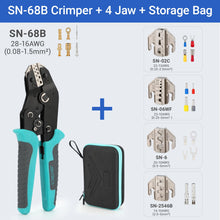 SN-68B 4-Jaw Crimping Tool Kit with Carry Bag - view 1