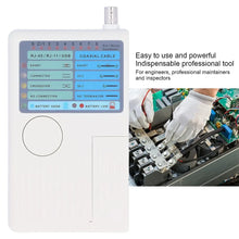 Multi Function 4 In 1 Network Cable Tester RJ45/RJ11/USB/BNC LAN Cable Cat5 Cat6 Wire Tester