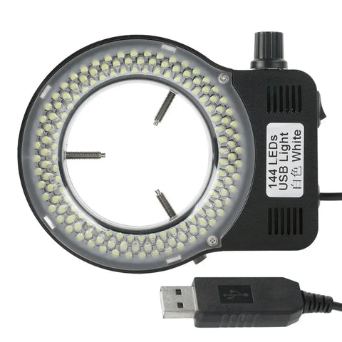 Eakins 144-LED RGB USB Microscope Ring Light — image 1