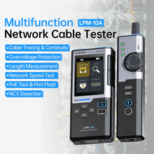 LPM-10 Network Analyzer POE Network Cable Tester Multifunctional Anti-Interference Cable Locator Port Blinking