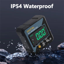 Woodworking Tools 4-sided Magnetic Dual Laser Inclinometer Digital Angle Measuring Instrument with Tilt Measurement Laser Level