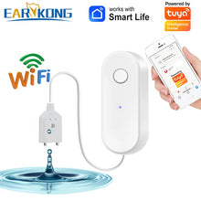 Tuya WiFi Smart Water Leak Sensor Liquid Leakage Alarm Overflow Level Detector Flood Protection SmartLife APP