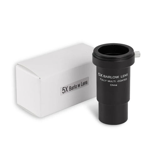 5× 1.25-Inch All-Metal Telescope Barlow Lens — image 1