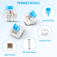 100-Pack 3-Pin Tactile Keyboard Switch Kit – image 3