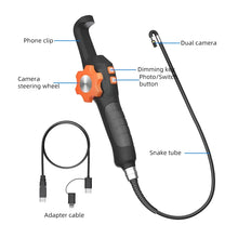 Dodosee ZX31 360° USB-C Articulating Borescope – Dual Lens - view 3