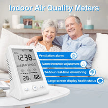 NDIR CO₂ Monitor with Temperature & Humidity – White — image 4
