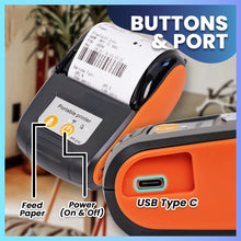 GOOJPRT PT-210 58 mm Bluetooth Thermal Printer Kit – Green — image 4