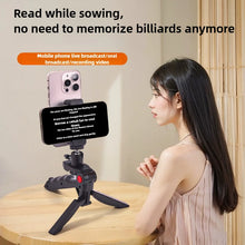 Desktop Smartphone Teleprompter Stand for Live Video